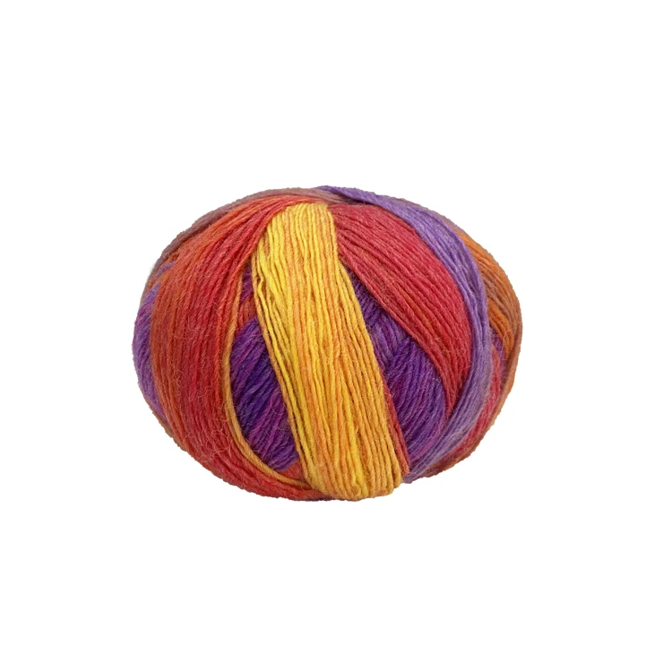 Rainbow Fancy Wool Yarn